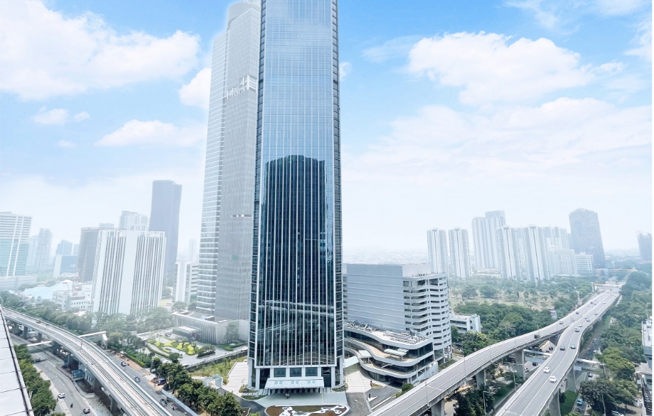 大規模オフィス「Trinity Tower」